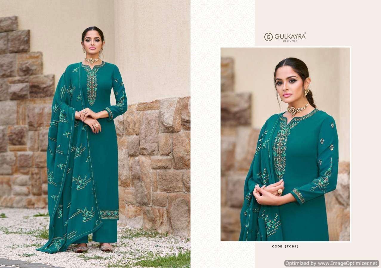 Gulkayra Charmi Georgette Heavy Work Festive Wear Designer salwar Kameez Collection